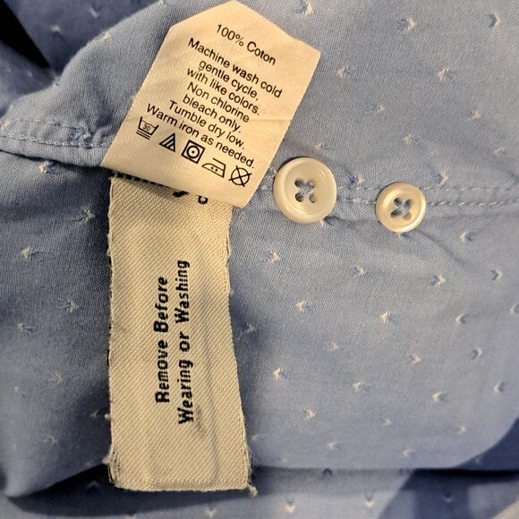 J. Crew Men's M Slim Fit 100% Cotton Long Sleeve Button Down Shirt Style #A0233 - Picture 9 of 14